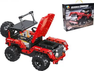 Obrázek produktu pro Wiky Stavebnice auto terénní RC na dálkové ovládání 23 cm
