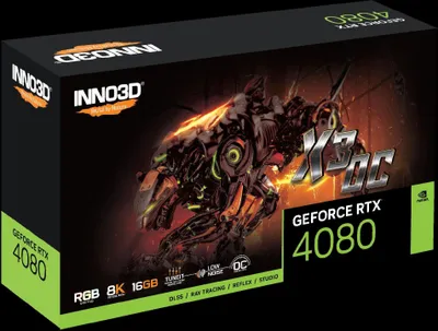 Zdjęcie produktu dla Inno3D GeForce RTX 4080 X3 OC