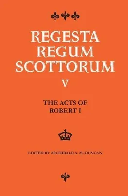 Produktbild von The Acts of Robert I (1306-1329)