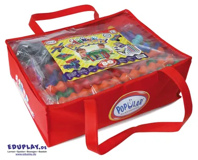 Produktbild von Eduplay Bauspielzeug Playstix mega - buntes Konstruktionsspielzeug