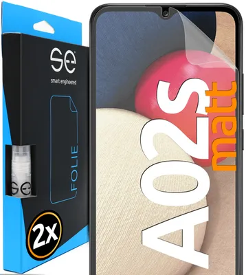 Produktbild von Smart Engineered SE0-F0102-0171-21-M, Samsung, Galaxy A02s, Ölbeständig, Kratzresistent, Transparent, 2 Stück(e)