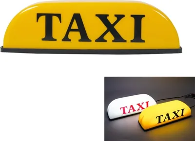 Obrázok produktu pre CARFU AC-757 Sacie auto Taxi LED Dome Lights Taxi Strecha lampa [žltá]