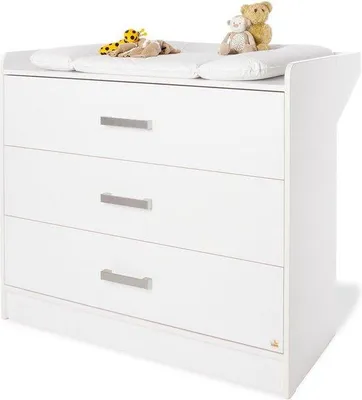 Produktbild von Famanu Wickelkommode Breite - Abnehmbares Wickelbrett - 100 cm x 75 cm x 90 cm