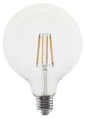 Immagine prodotto di Lampada a filamento LED ACA E27 G125 10 W 4000 K 230 V 1260 lm RA80 PALA12510NW