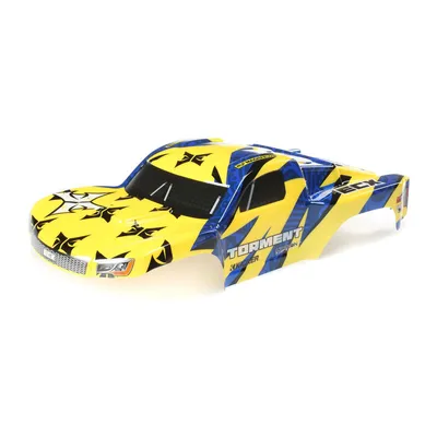 Produktbild von Electrix Body, Yellow/Blue: 1:10 2wd Torment