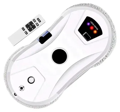Zdjęcie produktu dla Automatyczny robot do mycia okien – urządzenie do czyszczenia okien – funkcja rozpylania wody – moc ssania 5600 Pa – inteligentna nawigacja – pilot zdalnego sterowania – 220 V