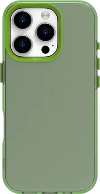 Produktbild von Mobigear Crystal iPhone 16 Pro Hülle Hardcase Backcover - Grün