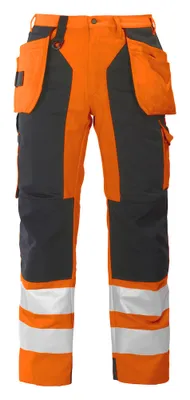 Imagen del producto de Pantalón de trabajo Projob 6506, cumple con la norma ISO 20471, clase 2
