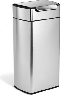 Zdjęcie produktu dla simplehuman CW2015, 30 l, Prostokątny, Stal nierdzewna, Stal nierdzewna, Przycisk, 339 mm