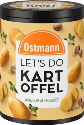 Zdjęcie produktu dla Ostmann Lets Do przyprawa do ziemniaków sól pyszna głębia smaku 90g