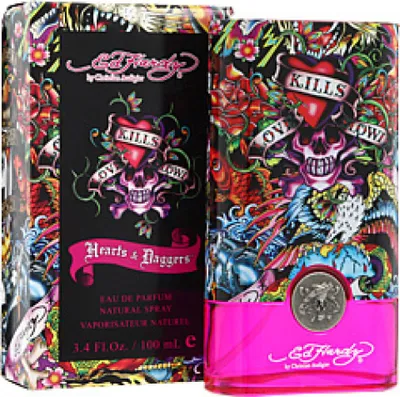 Produktbild von Christian Audigier Ed Hardy Hearts & Daggers Eau de Parfum für Frauen 100 ml