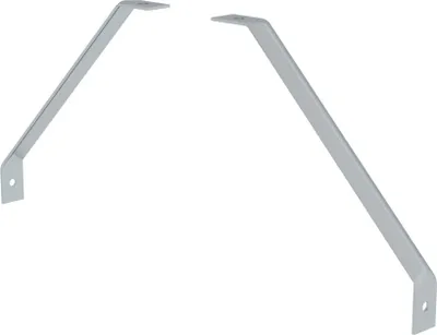 Produktbild von Günzburger Steigtechnik 2x Eckaussteifung für Aluminium-Stufen-Stehleiter - 019412