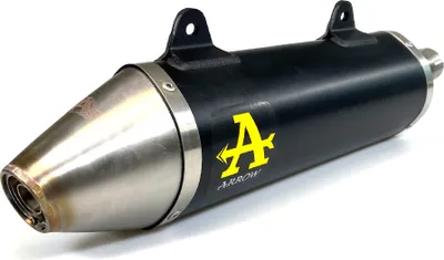 Produktbild von ARROW thunder ciemny aluminiowy tłumik wsuwany do Aprilia Rx / sx 125