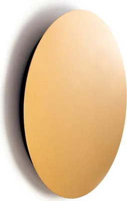 Zdjęcie produktu dla Kinkiet LED RING czarno-złoty 13W Ciepła biel 160lm metal wym:35x35x3cm IP20 Nowodvorski Lighting