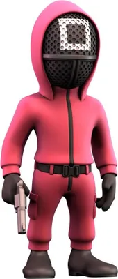 Obrázek produktu pro Squid Game Minix Figurka Maskovaný čtvercový strážce 12 cm