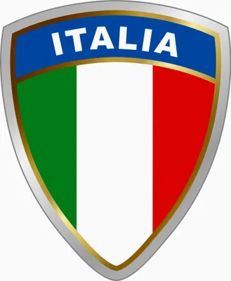 Produktbild von Hermann Schütz Aufkleber Wappen Italia Dimension 75x60mm