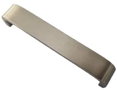 Zdjęcie produktu dla Uchwyt do mebli BA, 160 mm, uchwyt kuchenny, aluminium, solidny, szczotkowany, zaokrąglony