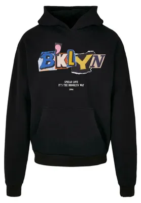 Produktbild von Mister Tee - "Brklyn" Kapuzenpullover für Herren TN3440 (XS) (Schwarz)