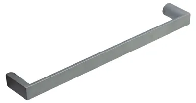 Immagine prodotto di Maniglia per mobile in zamak con finitura cromata opaca, lunghezza 160 mm