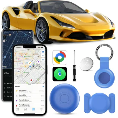 Obrázek produktu pro GPS sledovač pro auto, magnetický sledovač pro auto bez nutnosti předplatného