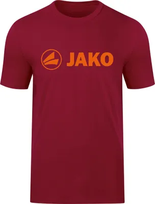 Produktbild von JAKO Uni T-Shirt Promo, Farbe:weinrot/neonorange, Größe:4XL