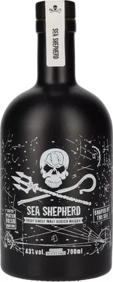 Produktbild von Sea Shepherd Islay Single Malt Scotch Whisky, 43% Vol. 0,7 l