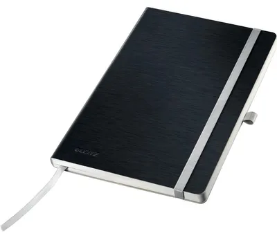 Obrázek produktu pro Leitz 44881094, Jednobarevný, Černá, A5, 80 listy, 100 g/m², Čtverečkovaný papír
