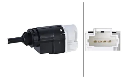 Produktbild von HELLA 6DD 010 966-721 Bremslichtschalter - 12V - 4-polig - Flachstecker