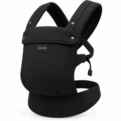 Produktbild von Vulpes Goods Tragetuch Baby & Neugeborene bis 20 kg | Babytragetuch M-Position mit Rückenstütze | Baby-Tragegurt mit 3 Tragepositionen Babytrage