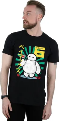 Produktbild von Big Hero 6 - T-Shirt für Herren BI1460 (M) (Schwarz)