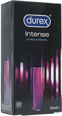 Produktbild von Durex Intense, 10 ml, Gleitmittel auf Wasserbasis, Spezial für Frauen Gleitgel