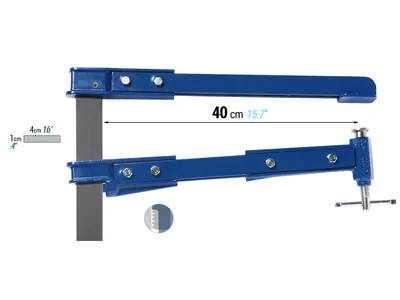 Immagine prodotto di TIEFSPANNSCHRAUBZWINGE PIHER 40K, 60 cm, MIT QUERGRIFF, AUSLADUNG 22 cm