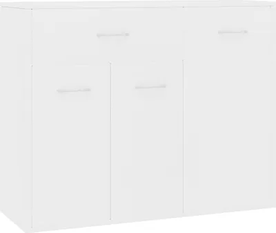 Produktbild von Sideboard Weiß 88x30x70 cm Holzwerkstoff