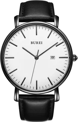 Produktbild von Elegante nordische Herrenuhr Klassisches Design Komfortables Mesh-Armband Datumsanzeige Quarzwerk Wasserdicht 30m Geschenkbereit