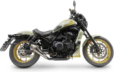 Produktbild von GPR Powercone Evo Slip-On Auspuff für Honda CMX 1100 Rebel