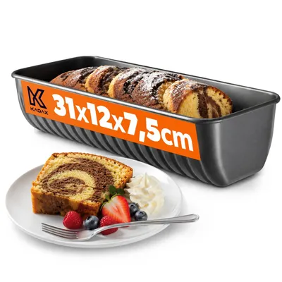 Zdjęcie produktu dla KADAX Keksówka Forma Do Pieczenia Chleba Ciasta 30cm