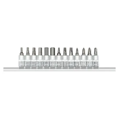 Image de GEDORE red R48008013 Douilles tournevis 1/4 + barrette 13 pièces, 3300022