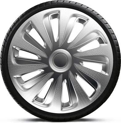 Produktbild von Radkappen Radzierblenden SATZ (4Stück) 17 Zoll CALIBER CARBON Z460999