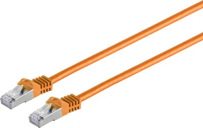 Zdjęcie produktu dla Kabel krosowy RJ45 z kablem surowym CAT 7 PIMF lub 0,5 m