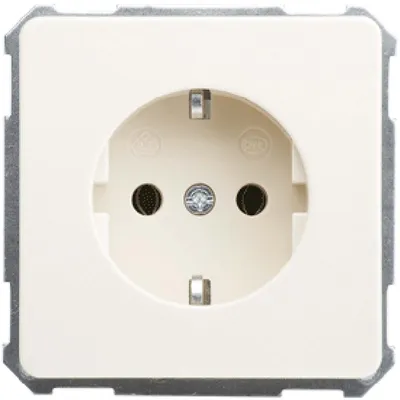 Produktbild von ELSO 215000 UP-Steckdoseneinsatz 16A perlweiss