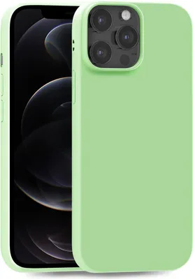 Produktbild von Hülle für Apple iPhone 12 Pro Max - Handyhülle Cover aus Silikon in Grün