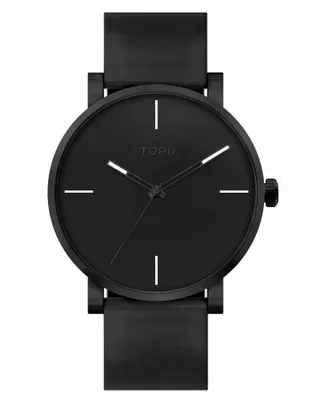 Produktbild von Herrenuhr TORII B45BL.B5 klassisch schwarz.