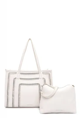 Productafbeelding van SURI FREY shopper Maddy Shopper Ecru / Aranc Fluo crème