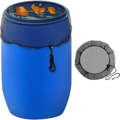 Productafbeelding van INF Gaasafdekking voor regenton voor wateropvangemmer - voorkom puin van insectenbladeren M / 85 cm