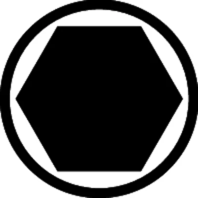 Zdjęcie produktu dla Wiha 04195, 1 szt., Hex (metryczny), 4 mm, Stal chromowo-wanadowa, DIN 3126, ISO 1173, 50 mm