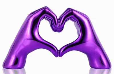 Obrázok produktu pre Ručne vyrábané umelecké diela vo fialovej farbe do obývacích izieb, netradičných priestorov a kancelárií