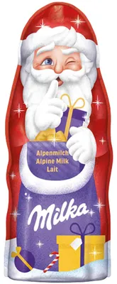 Produktbild von Milka Weihnachtsmann Alpenmilch 90g