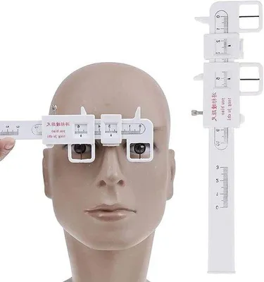 Obrázok produktu pre Optický merací prístroj na vzdialenosť medzi zrenicami z plastu