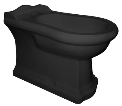 Produktbild von Kerasan RETRO Bidet 39x61cm, schwarz matt