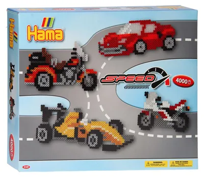 Produktbild von Hama Beads 3149, Bastelset für Kinder, 5 Jahr(e), PVC, Mehrfarbig, 4002 Stück(e)